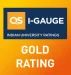 QS I-Gauge Gold rating